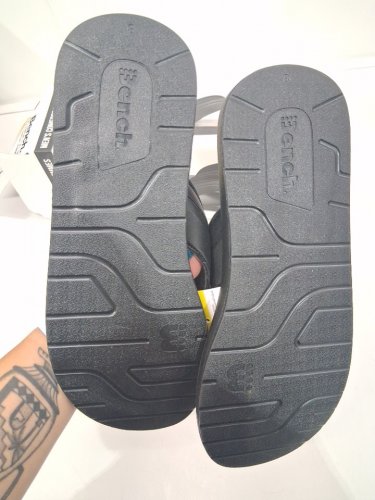 WOMEN'S BENCH COMFORT FLIP FLOPS SANDALS - 8 - BLACK (STYLE: 1872038) image 3