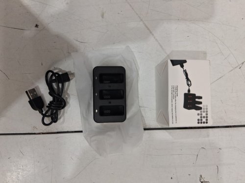 3-in-1 Charger for Tello Four-axis Drone Lithium Batteries - Black image 2