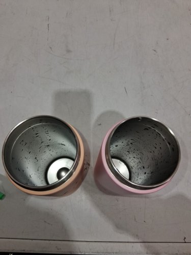 2pk OWALA STAINLESS STEEL WATER BOTTLES - 24OZ - PINK/PEACH (MODEL: 1965314) image 6