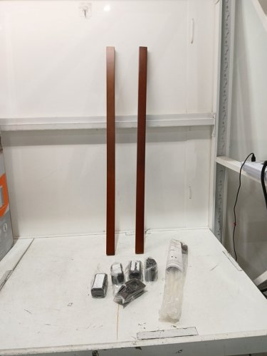 Ingenuity The Stairway+ Series Banister to Banister Gate Mounting Kit - for 37” gates - dark wood (model: 27573) image 3