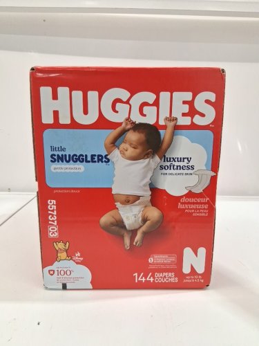 144PK HUGGIES DISNEY BABY LITTLE SNUGGLERS BABY DIAPERS - SIZE NEWBORN (UP TO 10LB) - DISNEY WINNIE THE POOH (MODEL: 55737-N) image 4