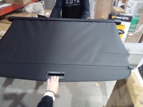 Rear Trunk Shade/cargo cover - 52" x 37" - black image 4