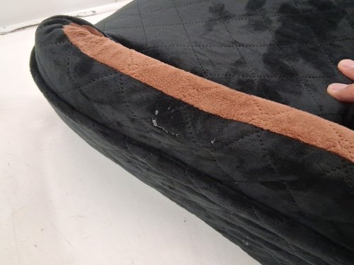 WOOAIDAGG Pet Travel Dog Car Seat with Seat Belt Channel - Medium 20" x 20" x 20" - brown/Black (model: wbl002) image 4