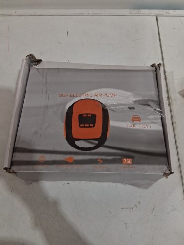 RECHARGEABLE ELECTRIC AIR PUMP hose *hose only* - 5-SUPS 0-50PSI - BLACK image 2