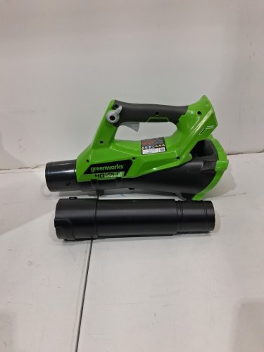GREENWORKS CORDLESS AXIAL JET BLOWER - *TOOL ONLY* - 40V - 450CFM - 125HP - GREEN/black (MODEL: BA40L210) image 3