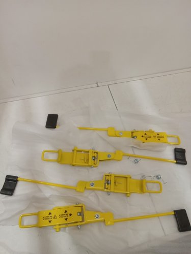 Heavy-duty pull-action toggle latch clamp - YELLOW/BLACK image 2