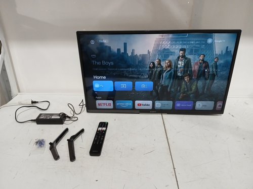 SONY Smart Tv with google tv/google assistant 720p HD LED HDR - 32" - black (model: kd-32w830k) image 5