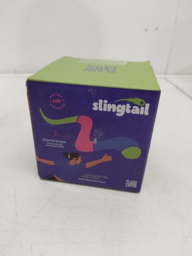 wonderfun flash catch light-up slingtail ball toy game - 36" - multicolored image 3