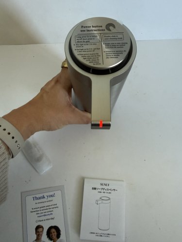 SUNLY AUTOMATIC TOUCHLESS SOAP DISPENSER - STAINLESS STEeL - (MODEL: X12-LQ-02) image 4