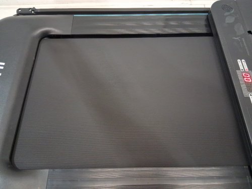 SUPERFIT FOLDABLE COMPACT TREADMILL WITH LED DISPLAY & 12 PRESET PROGRAMS - BLACK/LIGHT BLUE (MODEL: SP37681US-NY) image 7