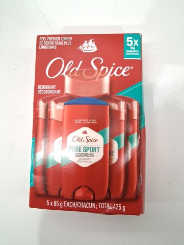 4PK OLD SPICE PURE SPORT HIGH ENDURANCE MENS DEODORANT - 85G EACH image 2