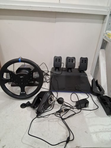 PXN V99 Real Force Feedback Racing Steering Wheel with Pedals & Shifter, Detachable 270°/900° Steering Wheel for PC, Xbox One, Xbox Series X/S, PS4 image 3