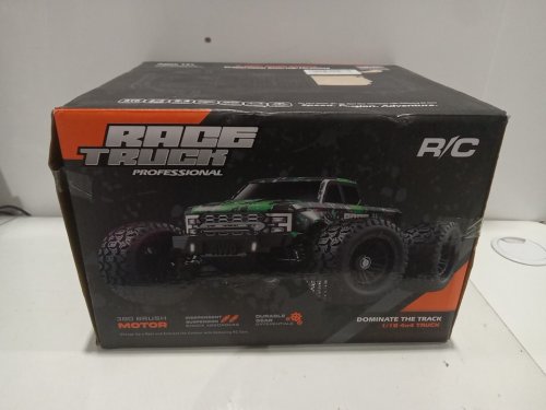HAIBOXING RC 4x4 Off-road Race Truck Remote Controlled - 36KM/H - 2.4GHZ - GREEN/BLACK (MODEL: 18859E) image 2