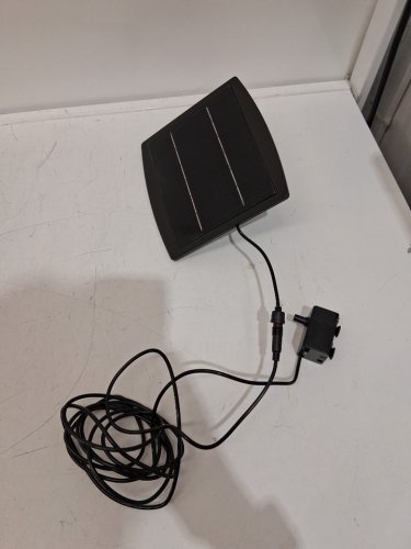 PONDIA Solar Bird Bath Fountain Pump - BLACK image 4