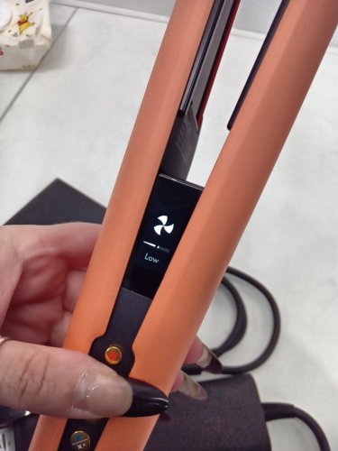 dyson airstrait wet to dry hair straightener - LIMITED EDITION APRICOT/ TOPAZ  (model: ht01) image 11