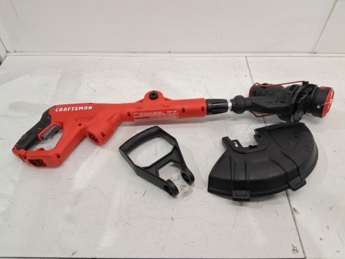 CRAFTSMAN Corded String Trimmer/EDGER, WEED WACKER FOR LAWN MAINTENANCE - 14" - 6.5 AMP - RED/BLACK (MODEL: CMEST913) image 3