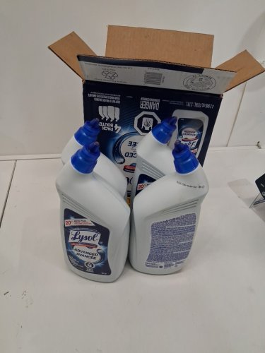 4PK LYSOL ADVANCED TOILET BOWL CLEANER - 946ML/BOTTLE (MODEL: 937319) image 2