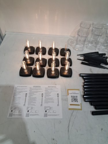 12PK KOOPER Solar Powered Waterproof Outdoor Lights - 1000mAh Battery, 3000K - (Model: TPL067A) image 4