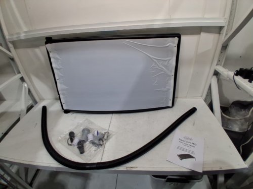 AquaCurve Pro Solar Heater for Above Ground Pools - 27.5" x 45" x 6" - Black (Model: ‎B09YTNKHFQ) image 4