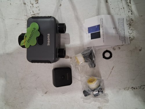 Insoma WiFi Water Timer for Garden Hose with Brass Inlet & Outlet - grey (model:SGW02W-TT) image 3