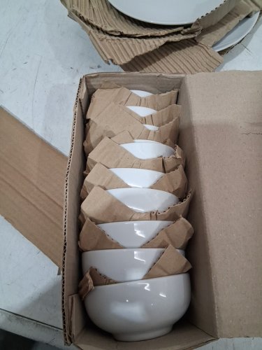 60pc lifetime brands canada dinnerwear set with utensils - white (model: nb60dwcombo) image 5