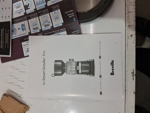 BREVILLE THE SMART GRINDER PRO - 18OZ BEAN CAPACITY - BLACK TRUFFLE (MODEL: BCG820BTR1bca) image 5