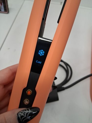DYSON AIRSTRAIT WET TO DRY HAIR STRAIGHTENER - LIMITED EDITION APRICOT/ TOPAZ (MODEL: HT01) image 8