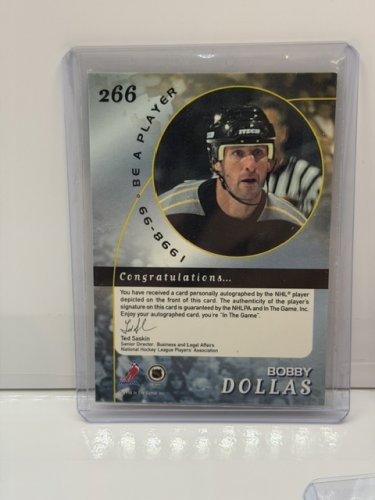 7 ASSTD SIGNED 1998 IN THE GAME INC HOCKEY CARDS image 11