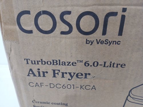 COSORI TURBOBLAZE AIR FRYER - 6QT - BLACK (MODEL: CAF-DC601-KCA) image 7
