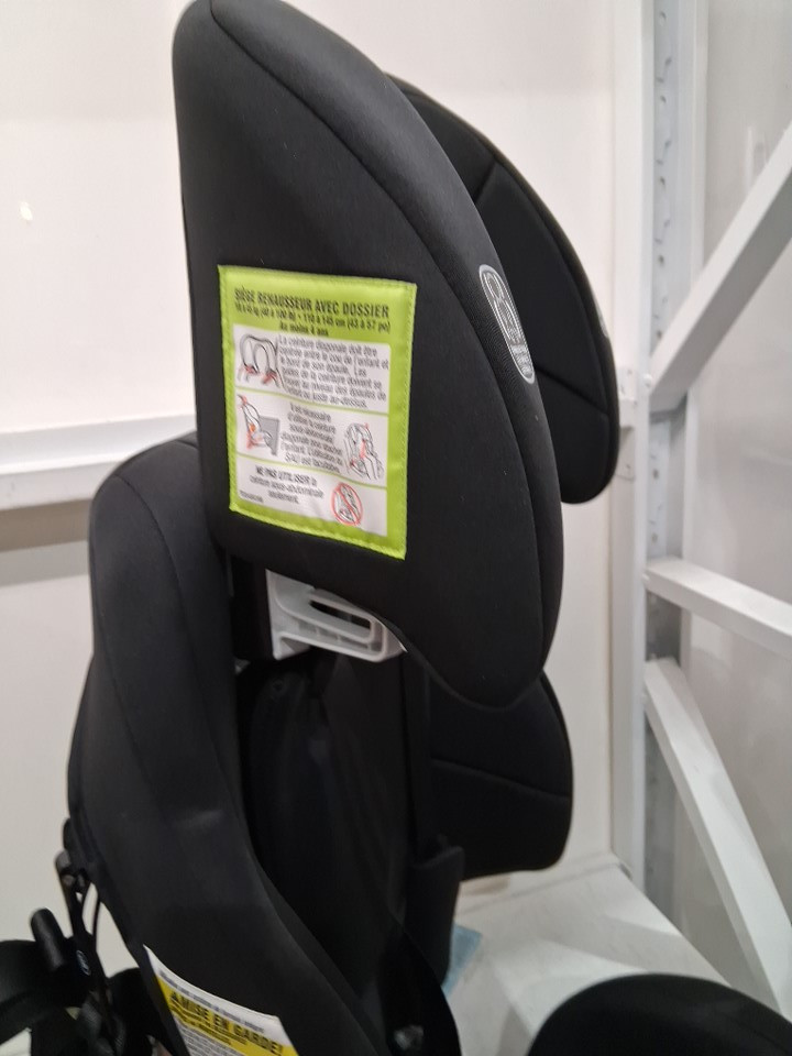 GRACO C20 TRANZITIONS 3-IN-1 HARNESS BOOSTER CAR SEAT - 100LBS CAP - BLACK (MODEL: 2035724) image 6