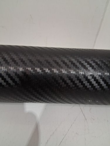 VVIVID VINYLS  3D CARBON FIBER ROLL WITH AIR RELEASE TECHNOLOGY- 59" X APPROX ~20FT  -BLACK (MODEL: ‎VViViD7-BCF-100) image 3
