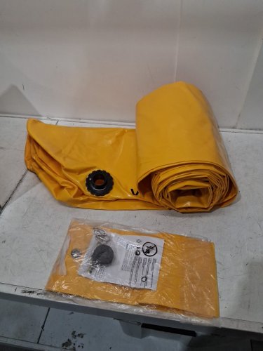 Reusable Hydro/Flood Barrier sandbag alternative - 143" x 12" x 20.8" - Yellow (Model: F24FT20IN12IN10C0V0) F24FT20IN12IN10C0V0) image 4