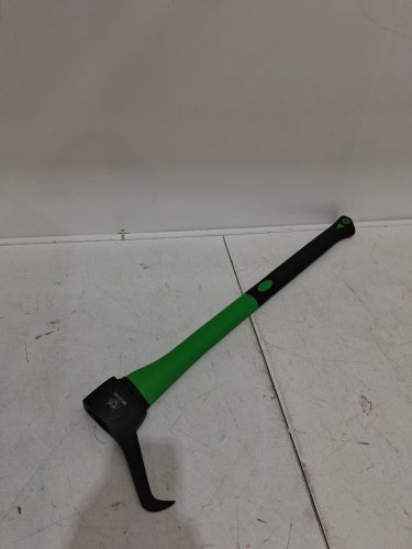 wicing 28" hookaroon, pickaroon made of forged steel with anti slip grip for log lifting, moving firewood - green image 4
