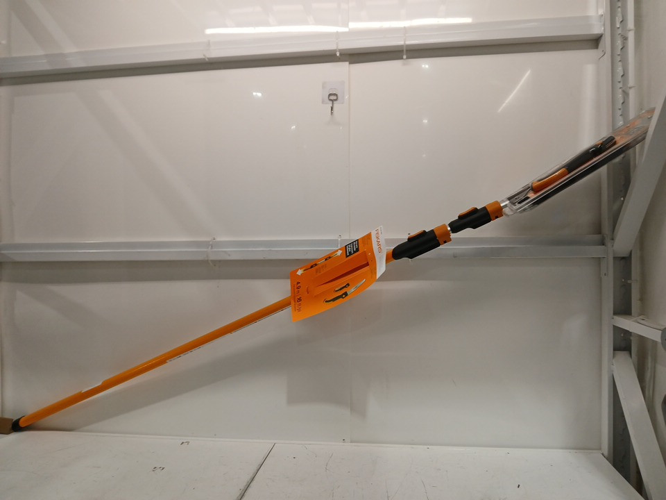 Fiskars Extendable Pole Saw & Pruner, WITH FOLDING SAW - 7-12-ft EXTENSION - BLACK ORANGE (MODEL:1764047/3-063070 394551) image 5