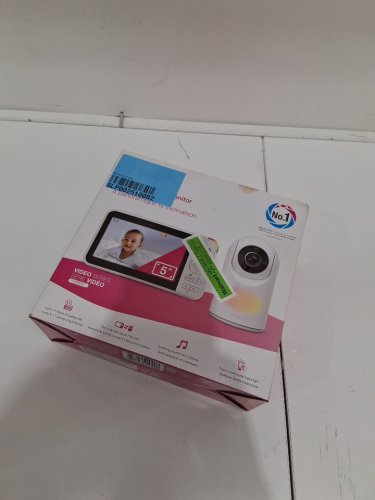 vtech digital video baby monitor with pan and tilt - 5" - white (model: vm5267) image 2