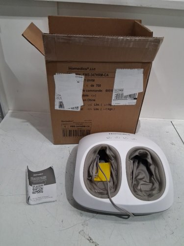 homedics shiatus & air 4.0 foot massager with heat - multicoloured (model : fms-347h-ca) image 3