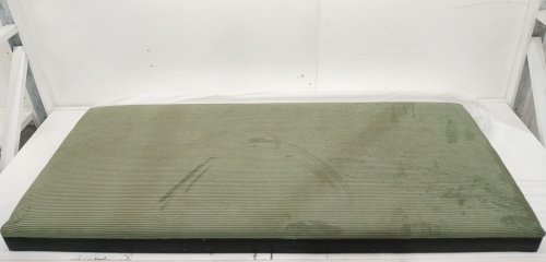 cordorouy bed frame WITH WINGBACK HEADBOARD - Full - Green image 4