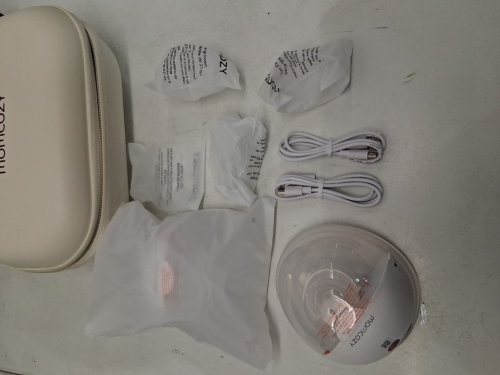 MOMCOZY M5 SMART WEARABLE BREAST PUMPS WITH APP CONTROL - WHITE (MODEL: BP380) image 3