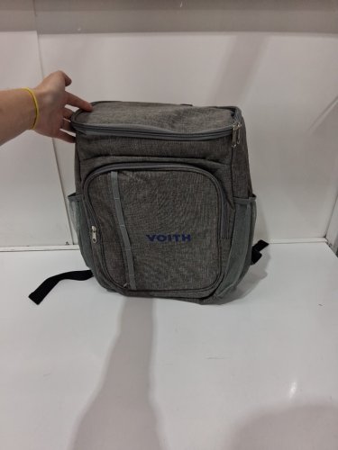 voith lightweight outdoor cooler backpack - 12'' x 15'' - grey image 3