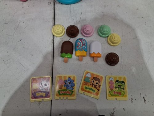 LEAPFROG EXCLUSIVE SCOOP & LEARN ICE CREAM CART DELUXE KIDS TOY - PURPLE/PINK - (model: ‎80-600761) image 5