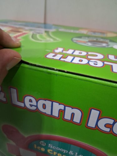 LEAPFROG SCOOP AND LEARN PLASTIC ICE CREAM CART TOY SET - FOR KIDS AGED 2+YRS - multicolour (MODEL: 80-600700) image 4