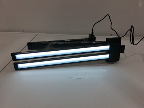 outon LED dual monitor Desk Lamp with Clamp for Home Office - 29.5" - black image 2