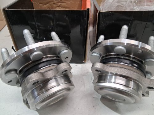 2PC a-premium front wheel bearing & hub assembly - fits select chevrolet & GMC models - steel (model : hb15168 / B09R421FKX) image 7