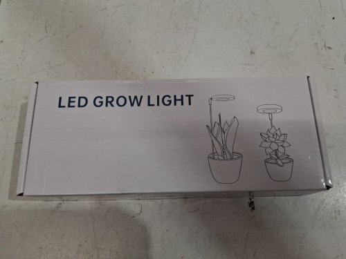 FLEXIBLE CLIP-ON LED PLANT GROWTH RING LIGHT - 16" 3000-6500K - BLACK image 4
