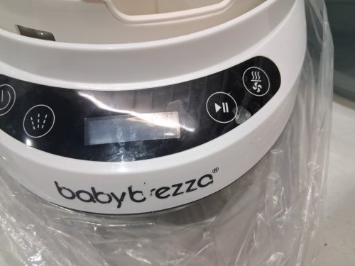 BabyBrezza Bottle Washer Pro 3-in-1 washer/sterilizer/dryer - holds 4 bottles - black/white (model: BRZ0103) image 4