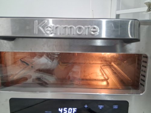 Kenmore stainless steel electric pizza oven with 5 presets - silver (model: KKIPO12) image 4