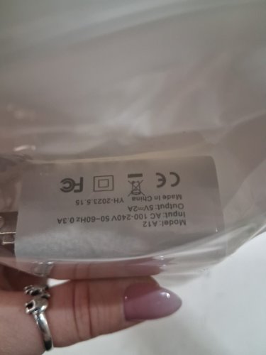 3PK USB WALL CHARGING BLOCKS - 5V - WHITE (MODEL: A12) image 2