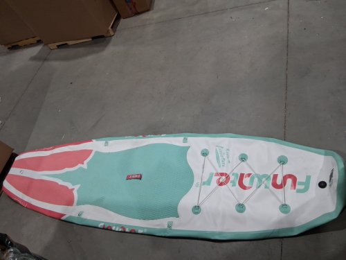 Funwater Inflatable Stand-Up Paddleboard With premium SUP Accessories - 11FT 6" x 33" x 6" - Multicolour (Model: SUPFW11M) image 8