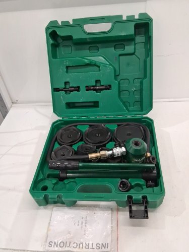 UTZIKO hydraulic knockout punch electrical conduit hole cutter set - 1/2" to 4", 15ton - black/green image 4
