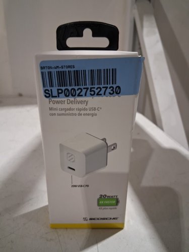 Scosche USB-C Fast Mini Cube Charger -20W - white (model: HPDC20WT-SP) image 2